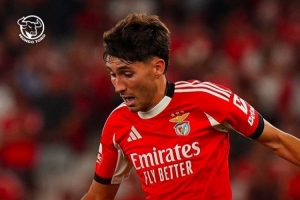 罗马诺：都灵接近租借本菲卡后卫奥布拉多尔，皇马有权匹配报价