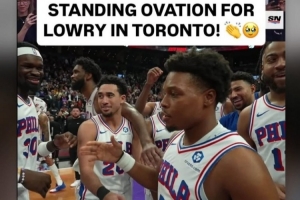 洛瑞在猛龙主场被球迷致敬！詹姆斯转发：理应如此