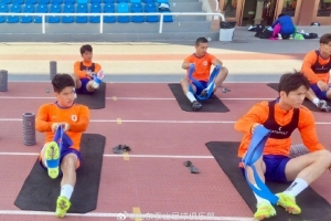 2月3日，山东泰山一线队在广州正式开启第二阶段冬训