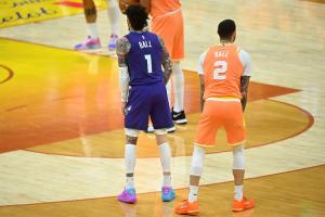 鲍尔兄弟篮球？名记：骑士和黄蜂就朗佐·鲍尔交易进行了初步洽谈