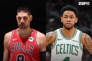 武切维奇&安芬尼·西蒙斯交易评级：凯尔特人C 公牛C+