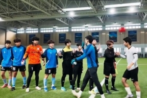 教学赛-大连英博B队2-1战胜“东北超”大连选拔队