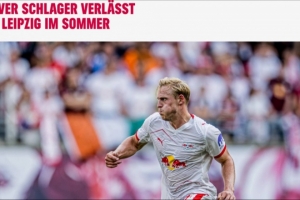 尤文有意！官方：莱比锡中场施拉格不会续约，将在今夏自由身离队