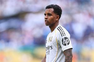 TA：因侮辱性语言被禁赛两场，皇马边锋罗德里戈无缘再战本菲卡