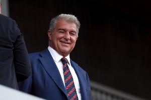 拉波尔塔：希望能和巴萨一起赢得更多冠军 我们正处于历史性时刻